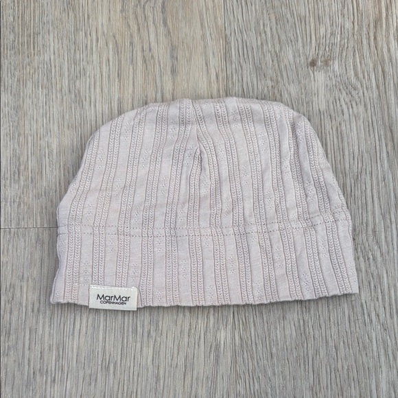 Marmar Copenhagen baby Ribbed Beanie - blush pink - Picture 1 of 3